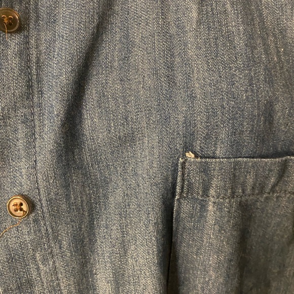 Denim Button Up - Picture 2 of 4